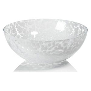 Bol en verre de service en relief à motif de doublure en verre à thème unique - Product Image 2