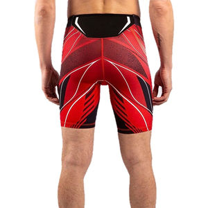 Shorts de compression pour hommes, imprimés, personnalisés, nouvelle arrivée, écologiques, service OEM, élastiques, respirants, pour le fitness - Product Image 2