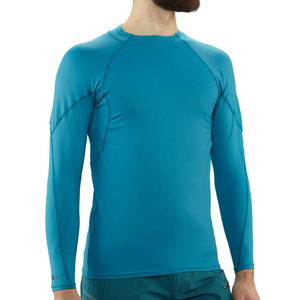 2022 hommes Compression à manches longues Rash Guard Logo personnalisé impression sublimée meilleure qualité Spandex Nylon MMA Gym été - Product Image 5