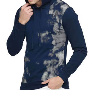 เสื้อฮู้ดผ้ามัดย้อมสำหรับผู้ชายเสื้อฮู้ดย้อมสีแบบกำหนดเองวัสดุมีขนาดและโลโก้ได้ตามต้องการ - Product Image 2