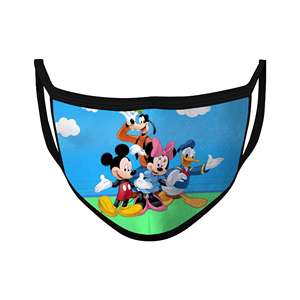 Masque facial en sublimation, couvre-visage réutilisable, tissu en polyester doux, respirant, ajustement personnalisé, conception OEM ODM, vente en gros - Product Image 6