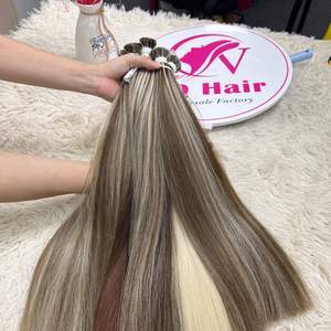 Cheveux humains Bundle Straight 100 Extension de cheveux humains Usine Brésilienne Quantité Lumière Perruque Foncé OEM Ombre Piano Style - Product Image 2