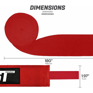 Nuevo Precio al por Mayor QST INTERNATIONAL Vendajes Elásticos Ajustables Transpirables de Alta Calidad para Fitness - Product Image 4