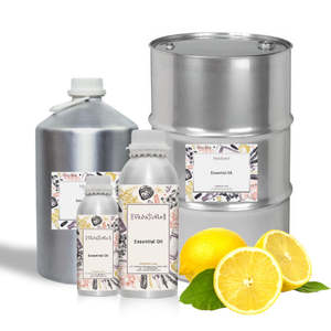 Huile Essentielle de Citron 100% Pure, Hydratante, Éclaircissante et Nourrissante pour le Corps, avec Ingrédients Herbacés (Arbre à Thé, Lavande), Emballage Boîte - Product Image 1