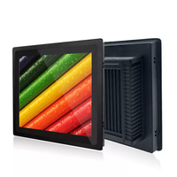 IP65 étanche RS232/RS485 sans ventilateur J1900 IPC 15 pouces Android industriel tout-en-un PC écran tactile capacitif PCAP cadre ouvert
