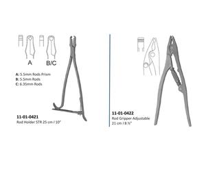 Alicates ortopédicos Dobladores Instrumentos de varilla Acero inoxidable Pakistán Maher Instrumentos quirúrgicos - Product Image 1