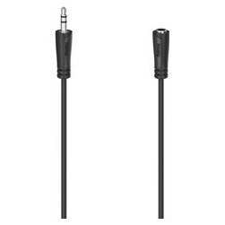 Câble d'extension jack noir 3,5 mm 3 m Audio & Vidéo Cavo Jack Modèle 00205120 - Product Image 1