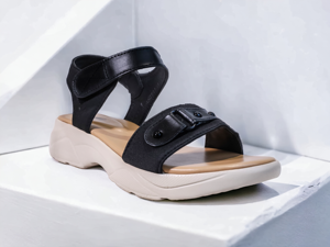 รองเท้าแตะผู้หญิงคุณภาพสูงมีความสบายและมีสไตล์พื้นรองเท้า PU ขนาดกลางพื้นรองเท้านุ่ม-เท้าของคุณเป็นเพื่อนที่ดีที่สุด - Product Image 5