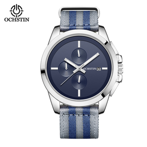 Orologio Sportivo Luminoso Impermeabile Personalizzato con Movimento al Quarzo Multifunzione, Resistente all'Acqua 30M, Cinturino in Nylon per Uomini Attivi - Product Image 3
