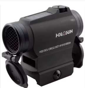 QUALITY NEW Holosun HS515CU PARALOW CIRCLE DOT <b>REFLEX</b> <b>SIGHT</b> POWER - Black - Product Image 2