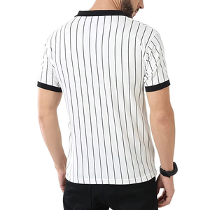 Polos de polo transpirables de talla grande personalizados para hombre, cuello cómodo para actividades al aire libre de Color sólido de la mejor calidad - Product Image 2