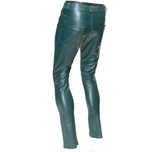 Pantalon évasé en cuir élégant et décontracté pour homme - Haute qualité, toile légère, coupe ajustée, respirant, écologique, séchage rapide - Product Image 2