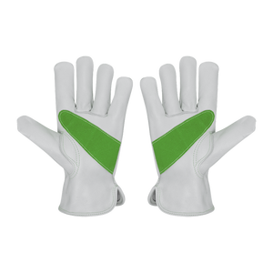 Guantes de seguridad de cuero de grano de vaca con parche de Palma, resistentes, suaves y cómodos, resistentes a chispas para trabajos de construcción - Product Image 4