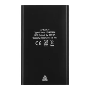 Batería Externa Personalizada de Gadgets Reciclados Weirton para Fines Promocionales - Product Image 2