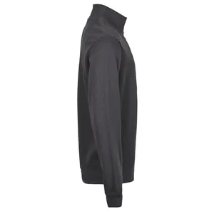 Felpa Personalizzata con Mezza Zip in Tessuto Interlock a Coste per Felpe e Maglioni Promozionali - Product Image 3