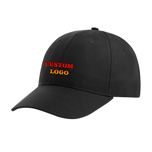 Casquette de baseball OEM nouvelle tendance sportive unisexe à 6 panneaux été couleur unie brodée bord incurvé 100% coton chapeaux structurés - Product Image 1