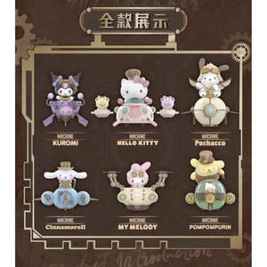 TOPTOY Cajas a Granel Serie X para Figuras Sanrio Steampunk, 6 Piezas/Set de Hello Kitty y Amigos, Plástico, Japón, MOQ 3 Cajas, Envío Gratis - Product Image 2