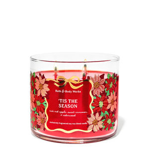 Bougie Noel à la vanille Mélange de cire de soja 3 mèches Sweet Vanilla Sugar Cream Bougie parfumée Holiday Christmas Home Gift Decoration - Product Image 5