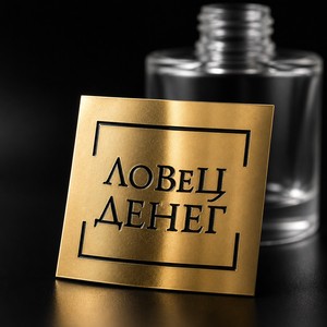 Autocollant de plaque en aluminium étanche de haut niveau conception de bouteille de marque de parfum personnalisée pour les emballages cosmétiques vente chaude vinyle pour bougies - Product Image 1