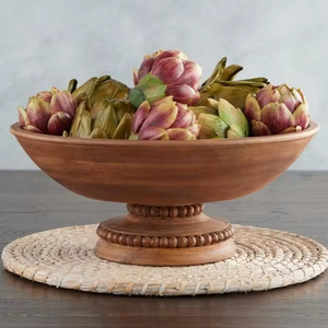 Ensaladera de madera personalizable ecológica de diseño moderno - Product Image 1