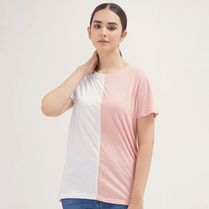 เสื้อยืดคอกลมผ้าฝ้ายหนาสำหรับผู้หญิงสีขาวล้วนแขนสั้นคุณภาพสูงสไตล์ลำลองสำหรับฤดูหนาว10ชิ้น - Product Image 6