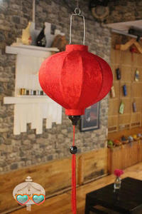 Lanterne artisanale du Vietnam lanterne décorative/lanterne en soie de bambou - Product Image 4