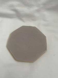 Posavasos de Alabastro Egipcio Hecho a Mano con Reverso de Terciopelo, Posavasos Hexagonal Redondo de 3.5 Pulgadas para Bebidas - Product Image 6