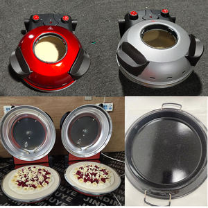 Machine à pizza électrique de cuisson de 5 minutes avec four à pizza <span class=keywords><strong>en</strong></span> <span class=keywords><strong>pierre</strong></span> <span class=keywords><strong>en</strong></span> céramique de 12" - Product Image 3