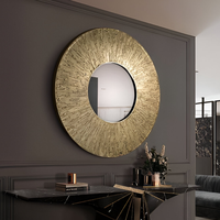 Achetez des miroirs muraux décoratifs en verre faits à la main, écologiques, personnalisables, en gros, designs modernes pour toute la pièce, salons, salles de bain