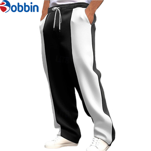 Pantalon Homme Tendance Personnalisé Grande Taille avec Grandes Poches, Taille Élastique à Cordon, Design Rayé Uni, Style Unique pour Homme – Vente Flash - Product Image 6