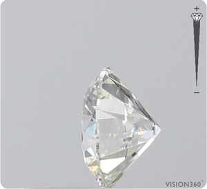 Diamante Suelto Natural de Forma Redonda de 0.3 Quilates con Certificación GIA, Color I, Claridad SI1, Corte Excelente para Joyería - Product Image 2