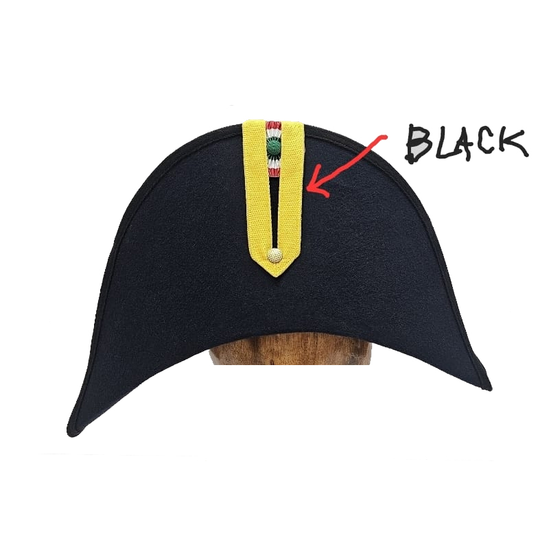 ♡ フランスアンティーク　ナポレオンハット　バイコーンハット　フェザー　シアター ♡ フランスアンティーク ナポレオンハット バイコーンハット フェザー