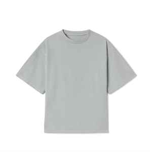 เสื้อยืดโอเวอร์ไซส์ถักนิตเนื้อหนาคุณภาพสูง ขายส่ง ผ้าฝ้าย 100% ซักแล้ว ออกแบบเองได้ เป็นมิตรกับสิ่งแวดล้อม ระบายอากาศได้ดี สำหรับผู้ชาย - Product Image 2