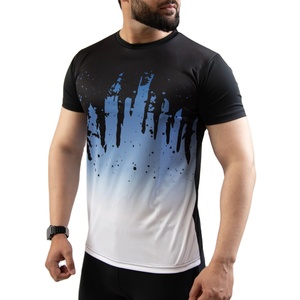 Camiseta moderna para hombre con sublimación, tela de poliéster ligera y transpirable, perfecta para marcas de ropa con estampado personalizado, HECHA POR HS 2027 - Product Image 5