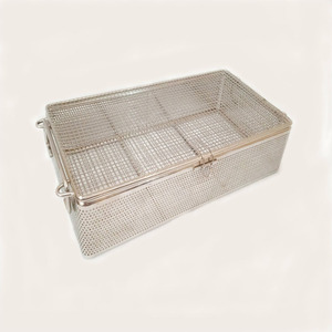 Cassette de esterilización de malla para instrumentos dentales 10 instrumentos quirúrgicos Amrid - Product Image 6