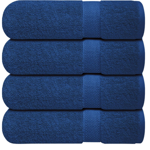 Serviettes de bain luxueuses en coton d'Inde Serviettes de plage écologiques et élégantes à absorption rapide - Product Image 2