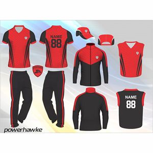 Últimos Diseños de Ropa Deportiva 2022, Conjunto Completo de Uniforme de Cricket Powerhawke, Disponible con Logotipo Personalizado y en Diferentes Colores - Product Image 4