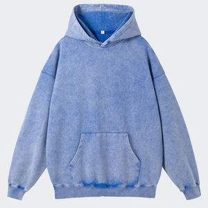 Sweat à capuche en coton mélangé pour homme avec logo personnalisé, sweat à capuche délavé à l'acide, sweat à capuche streetwear, sweat à capuche délavé à l'acide pour homme - Product Image 6