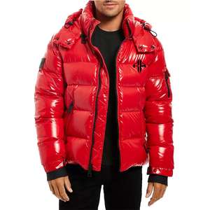 New Top Faction Chaqueta de invierno con logotipo personalizado 100% Poliéster Transpirable Impreso Cremallera Chaqueta acolchada de ATLANTIC - Product Image 1