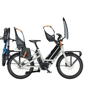 2026 KTM Macina Multi Electric Cargo Bike avec support de transport robuste et batterie longue durée - Product Image 4
