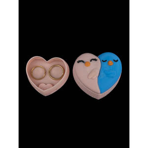 ชุดผู้จัดเครื่องประดับรัก4หัวใจ-ภาชนะจัดเก็บและการแสดงที่หรูหราสำหรับสมบัติของคุณ - Product Image 3