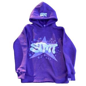 Sweats à capuche mélangés en coton pour hommes de qualité professionnelle motif solide de rue haute personnalisé pour l'hiver pour col à capuche imprimé bouffant - Product Image 3