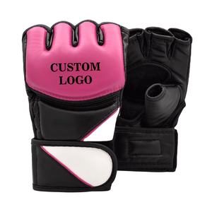 Kick MMA Guantes de boxeo para hombres Mujeres PU Karate Muay Thai Guantes Lucha libre MMA Sanda Entrenamiento Adultos Niños Equipo - Product Image 2