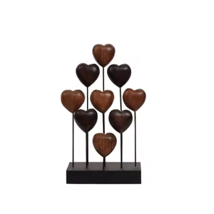 Modern High-Demand Luxury Decorative <b>Hearts</b> Sculpture Lightweight Standing Metal Indian <b>Crafts</b> - Product Image 1