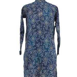 <b>Men's</b> <b>Festival</b> <b>Wear</b> Long Kurt Collection Soft Cotton Modal Silk Bandhni Print - Product Image 1