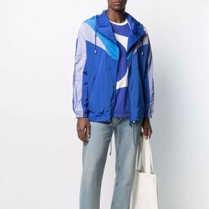 Vestes coupe-vent zippées avec poches pour hommes, design de qualité supérieure, Logo personnalisé à bas prix, haute qualité - Product Image 2