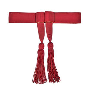 Ceinture de cérémonie de haute qualité, faite à la main, avec des glands en fil de bullion, vente en gros, ceinture de cérémonie en mylar avec sublimation - Product Image 5