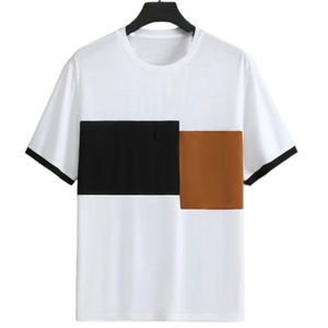 เสื้อยืดออกกำลังกายผู้ชาย ผ้าฝ้าย 100% ระบายอากาศ ไม่ยับ ทนทาน ใช้เทคนิคการพิมพ์โลโก้ 3 มิติ ด้วยซิลิโคน  ด้วยเทคนิคการพิมพ์ด้วยน้ำยาแอมโมเนีย - Product Image 1