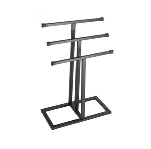 Decorative Iron <b>Towel</b> <b>Rack</b> Combines Utility With Attractive Bathroom Accent Creating Organized Spaces Balanced Design - Product Image 3