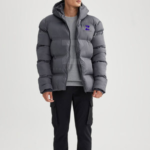 Veste d'hiver écologique et respirante à manches longues pour hommes veste polaire à conception personnalisée avec logo à l'avant - Product Image 1